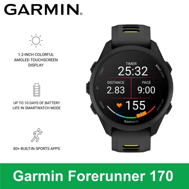 Timex Watches Smartwatch - Reloj Inteligente Garmin Forerunner 170 Profesional