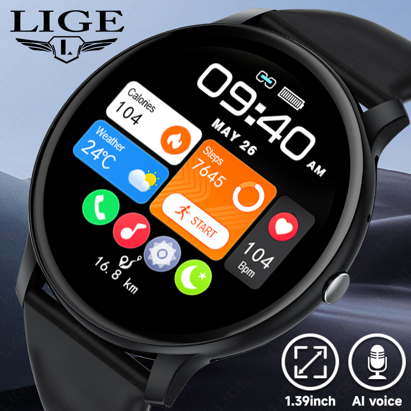Smartwatch Latest Watches For Women - Reloj inteligente LIGE con llamada Bluetooth