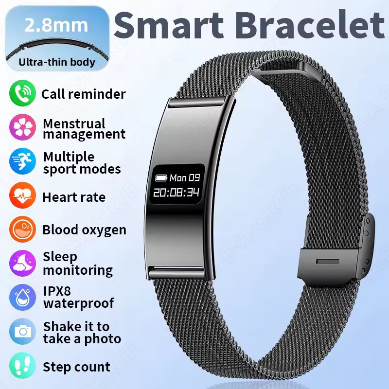 Couple Watches Smartwatch - Nueva Pulsera Inteligente, Monitor de Salud