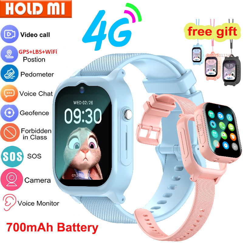 Smartwatch Watches For Kid Boy - Reloj inteligente para niños 4G GPS