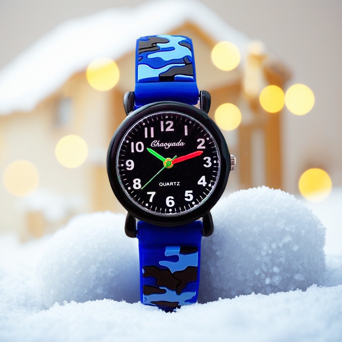 Smartwatch Watches For Kid Boy - Relojes de pulsera analógicos de cuarzo