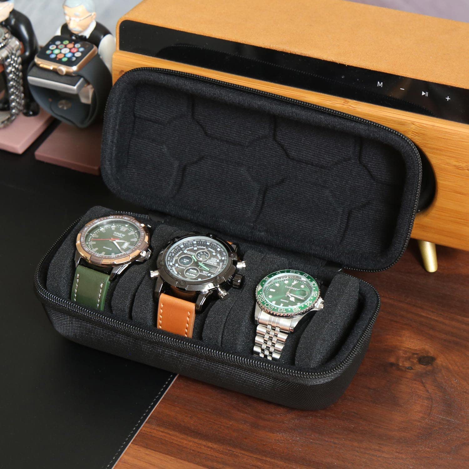 Smartwatch Watches For Men - Organizador de caja de reloj para
