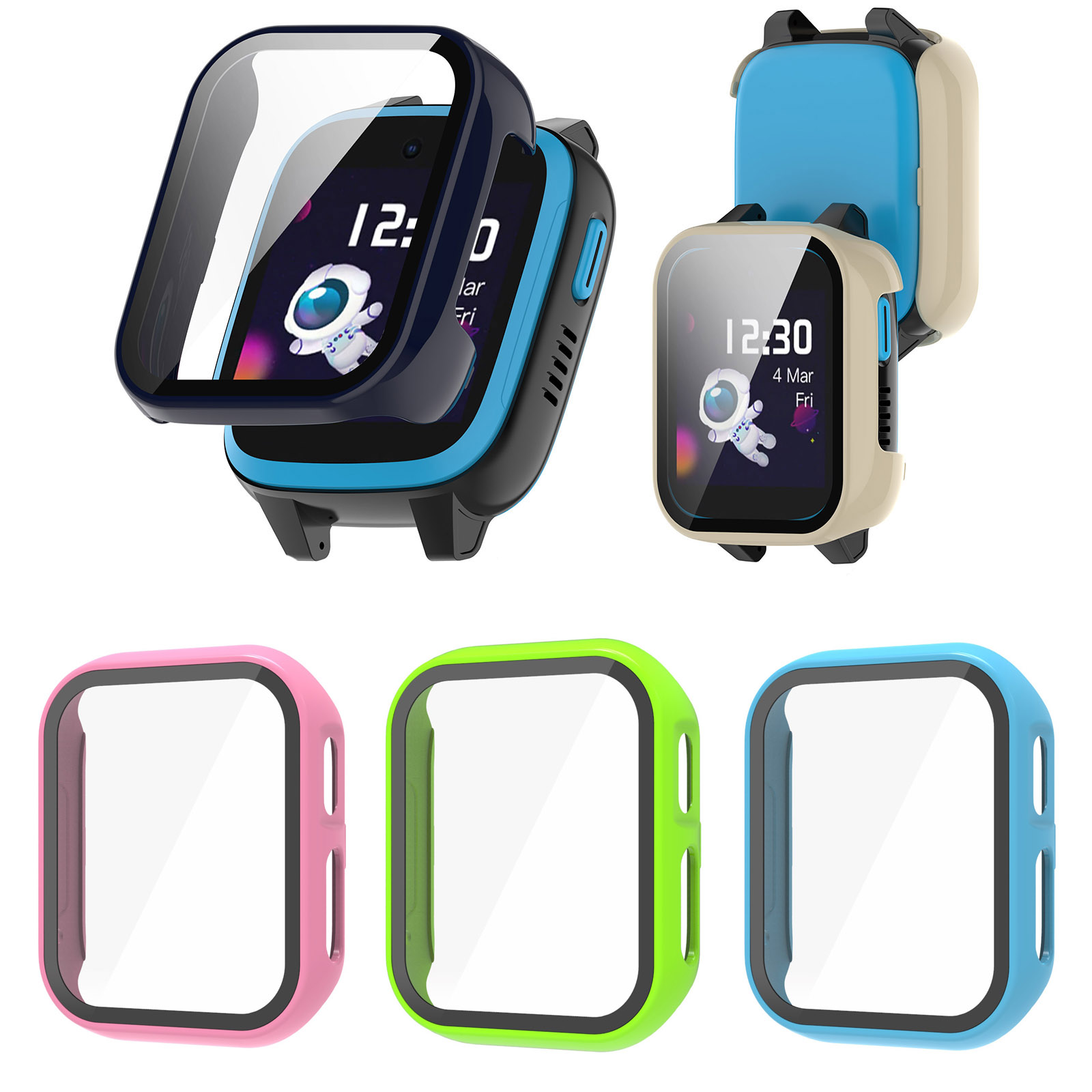 Smartwatch Watches Kids - Funda protectora de pantalla de cristal
