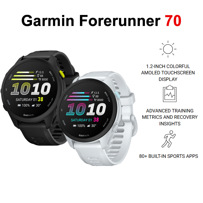 Timex Watches Smartwatch - Reloj Inteligente Garmin Forerunner 70 con