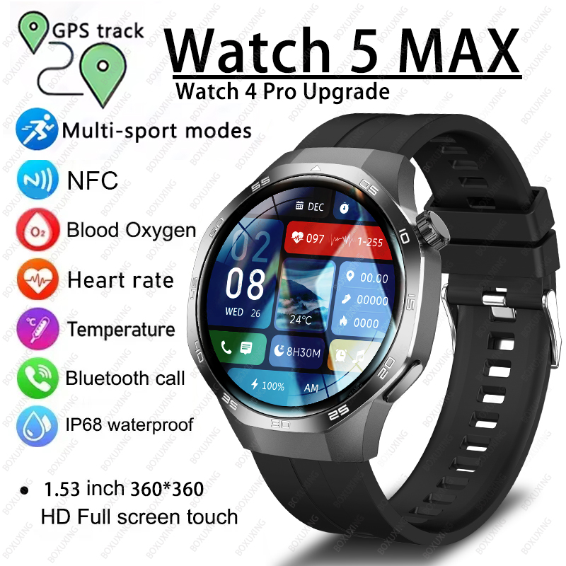 Smartwatch Watches Gift For Men - 2025 nuevo reloj 5 MAX reloj