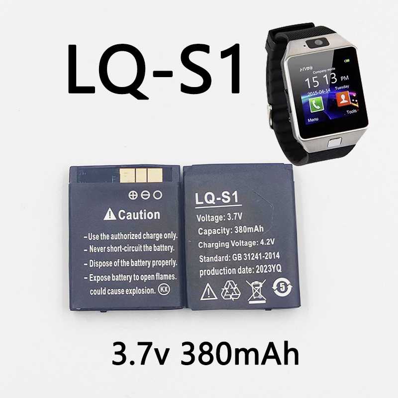 Watch V8 - LQ-S1 3,7 V 380mAh batería para