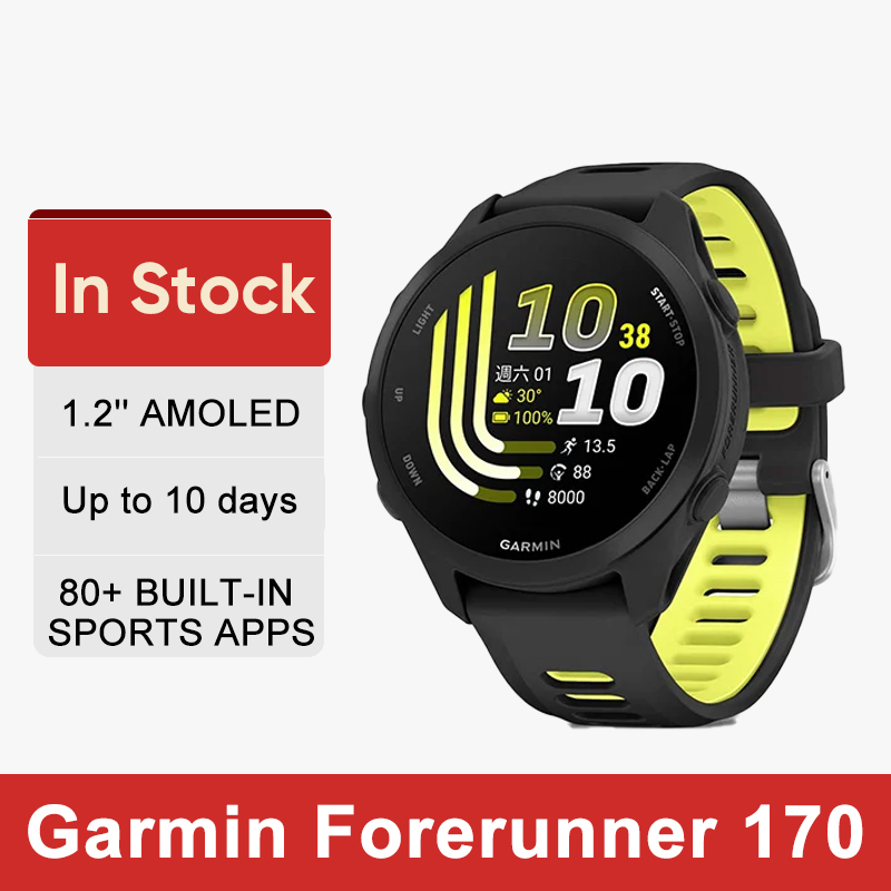 Timex Watches Smartwatch - Garmin Forerunner 170, Pantalla AMOLED de