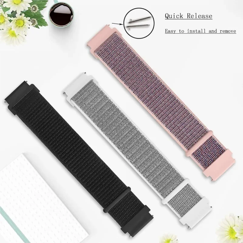 Correa de nailon de 18MM para  - Smartwatch Samsung Watches For Women reseña y precio