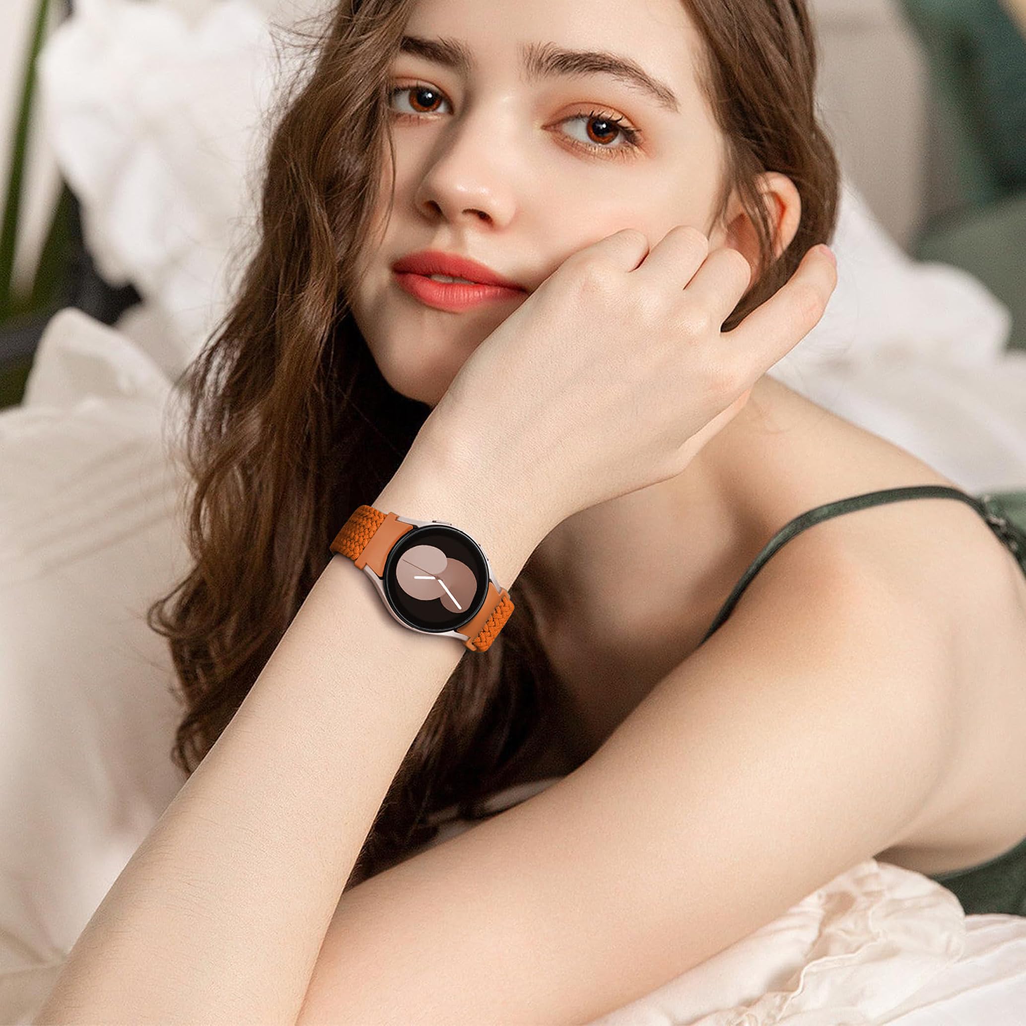 Correa trenzada magnética sin  - Smartwatch Samsung Watches For Women reseña y precio