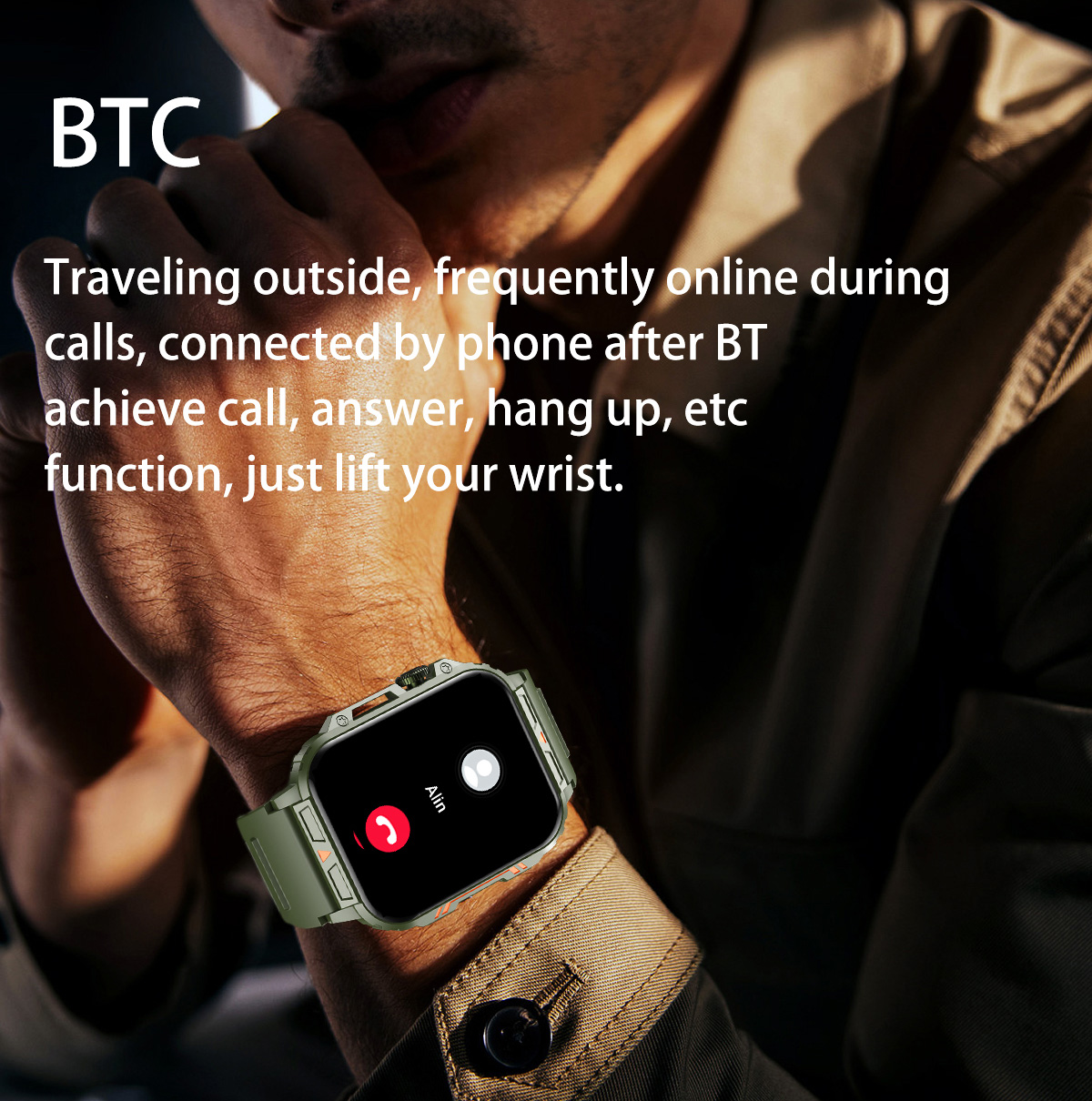 Reloj inteligente militar para - Smartwatch New Watches For Men reseña y precio