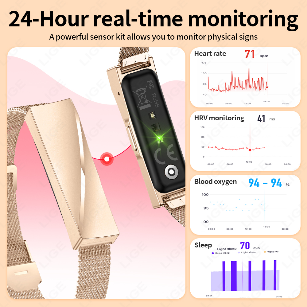 LIGE recordatorio de llamadas  - Couple Watches Smartwatch reseña y precio