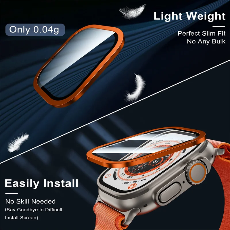 Vidrio templado para Apple Wat - Smartwatch Watches Gift For Men reseña y precio