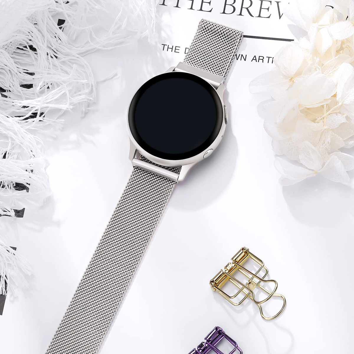 Correa de reloj de moda para S - Smartwatch Samsung Watches For Women reseña y precio