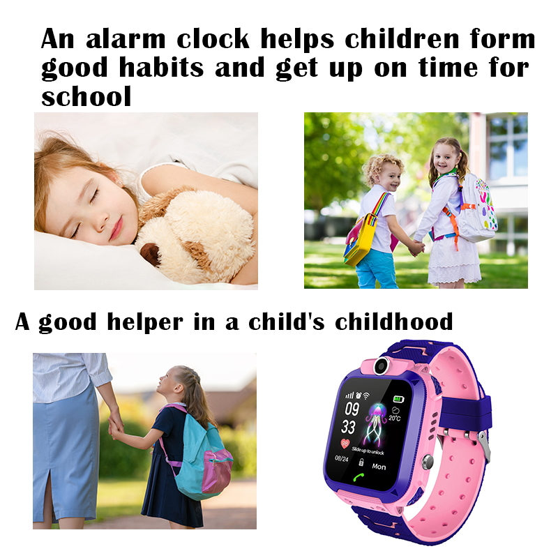 Reloj Inteligente Q12B para Ni - Smartwatch Watches For Kid Boy reseña y precio