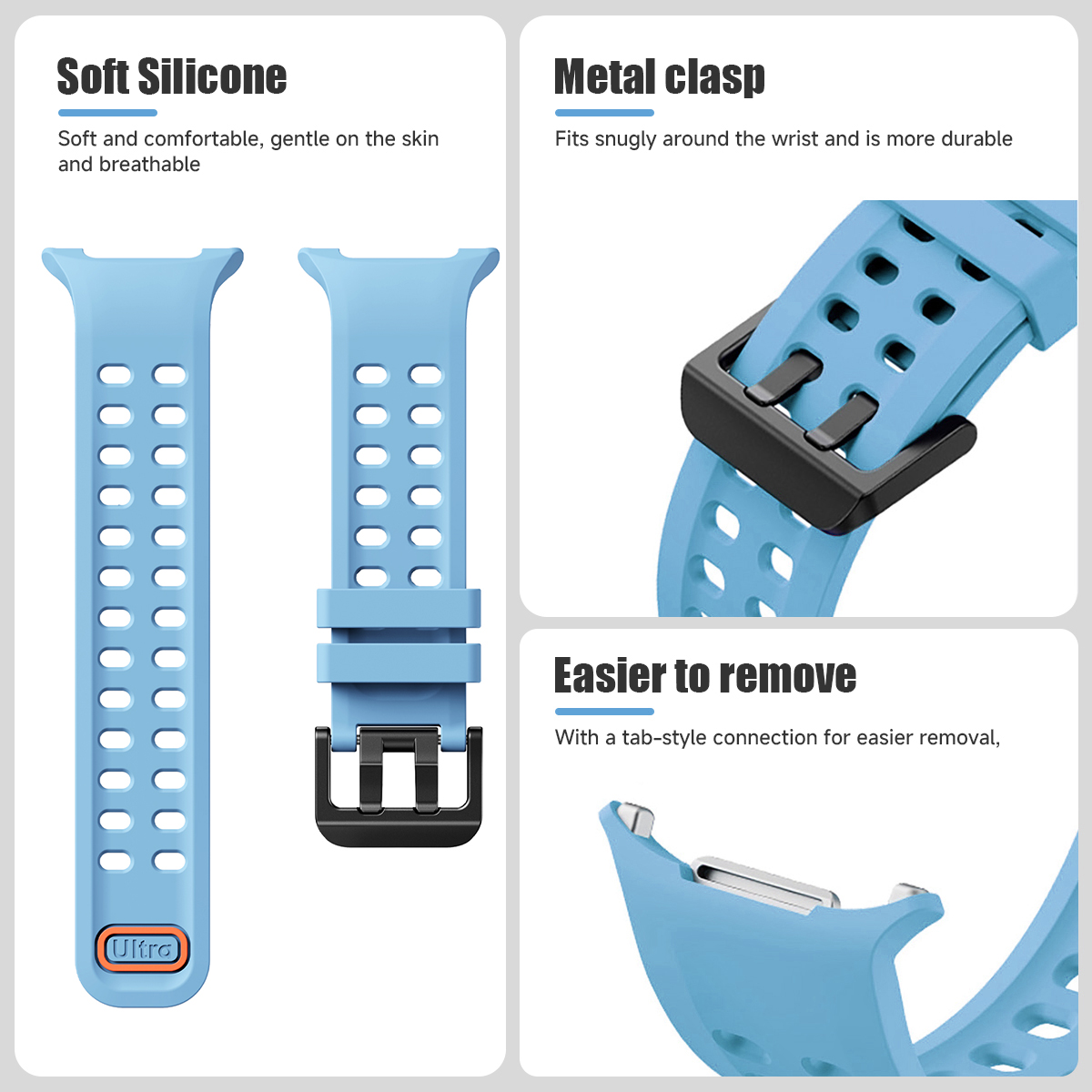 Correa de Silicona Marina para - Tide Watch Surf reseña y precio