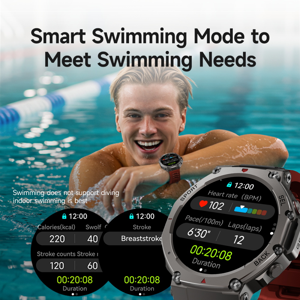 Relojes inteligentes deportivo - Smartwatch Watches For Men Digital reseña y precio
