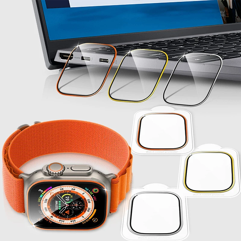 Vidrio templado para Apple Wat - Smartwatch Watches For Men reseña y precio