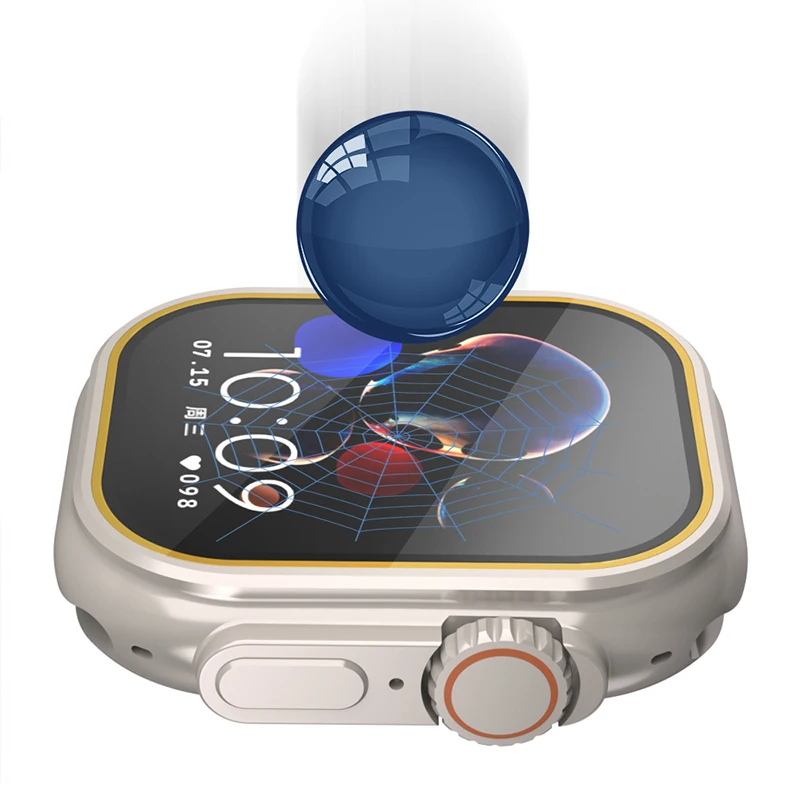 Vidrio templado para Apple Wat - Smartwatch Watches For Men reseña y precio