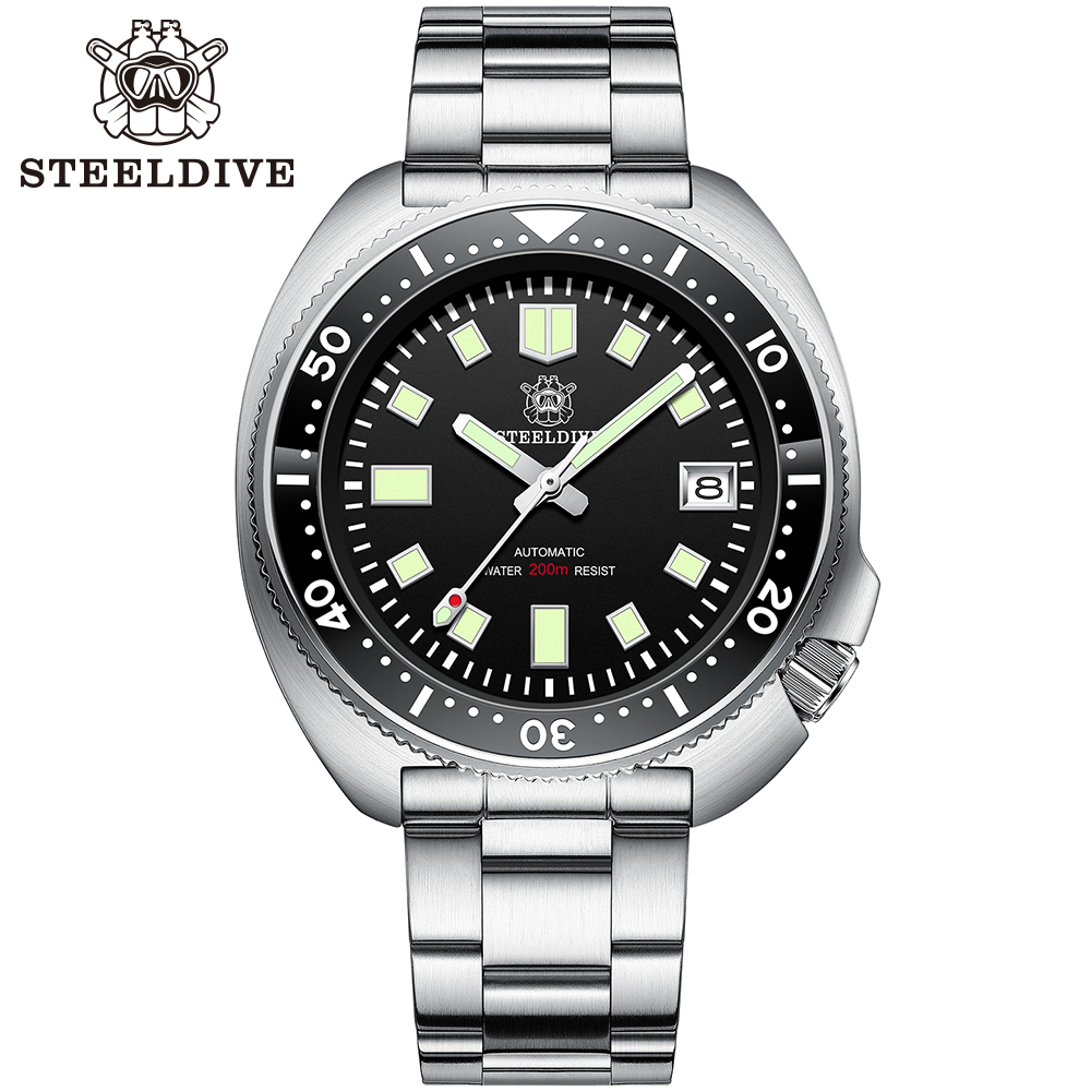 STEELDIVE SD1970 reloj de buce - Tide Watch Surf reseña y precio