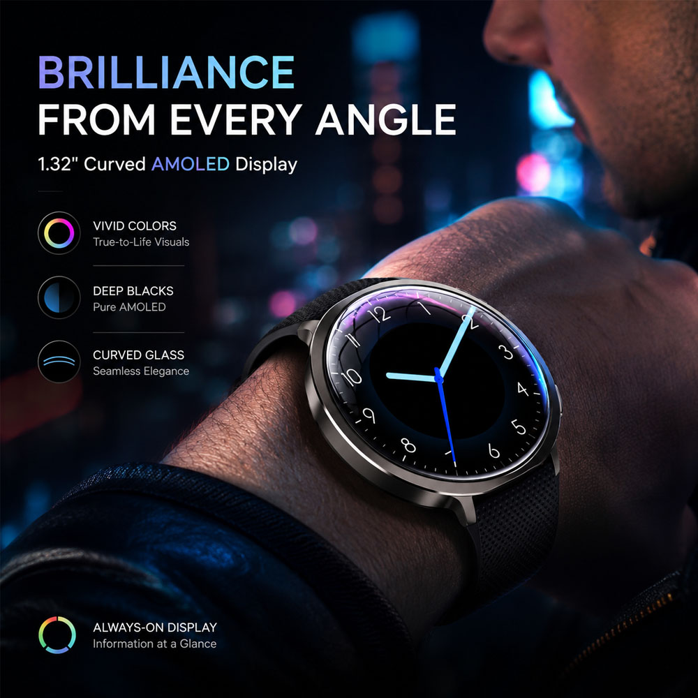 Reloj Inteligente Premium AMOL - Hybrid Smartwatch reseña y precio