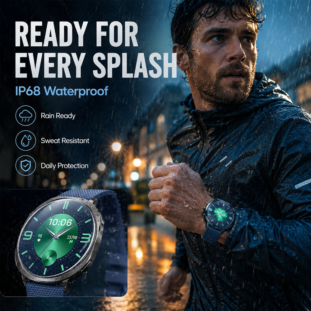 Reloj Inteligente Premium AMOL - Hybrid Smartwatch reseña y precio