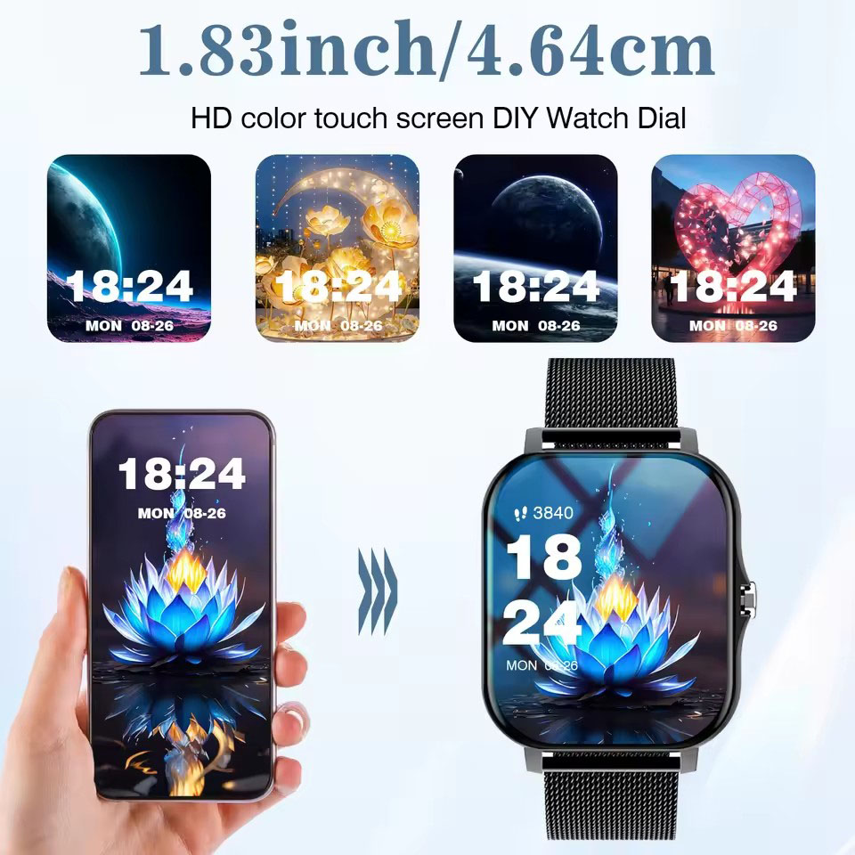 Reloj Inteligente 2026 con Lla - Smartwatch Watches For Men Digital reseña y precio