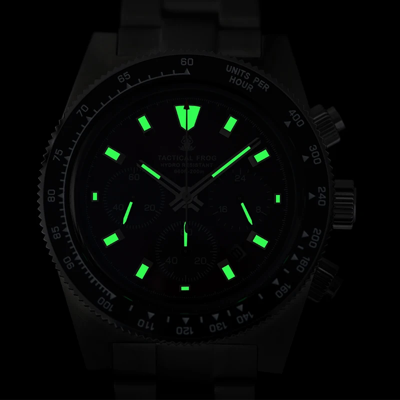 Reloj cronógrafo táctico de ra - Tide Watch Surf reseña y precio