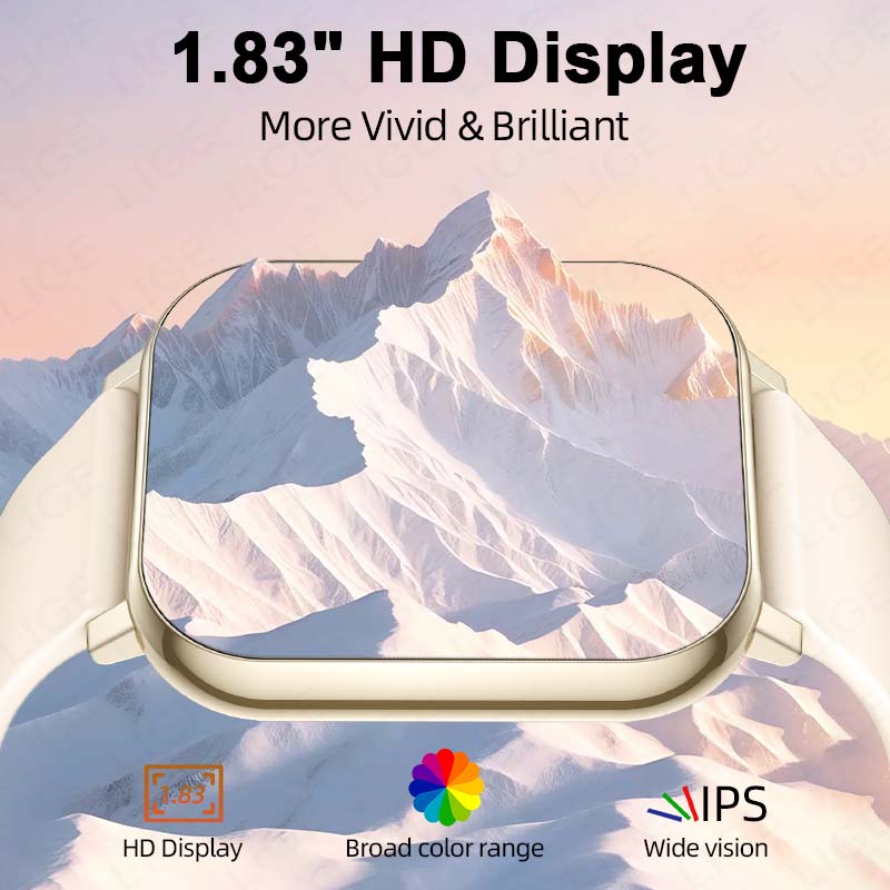 Nuevo reloj inteligente LIGE H - Smartwatch New Watches For Men reseña y precio