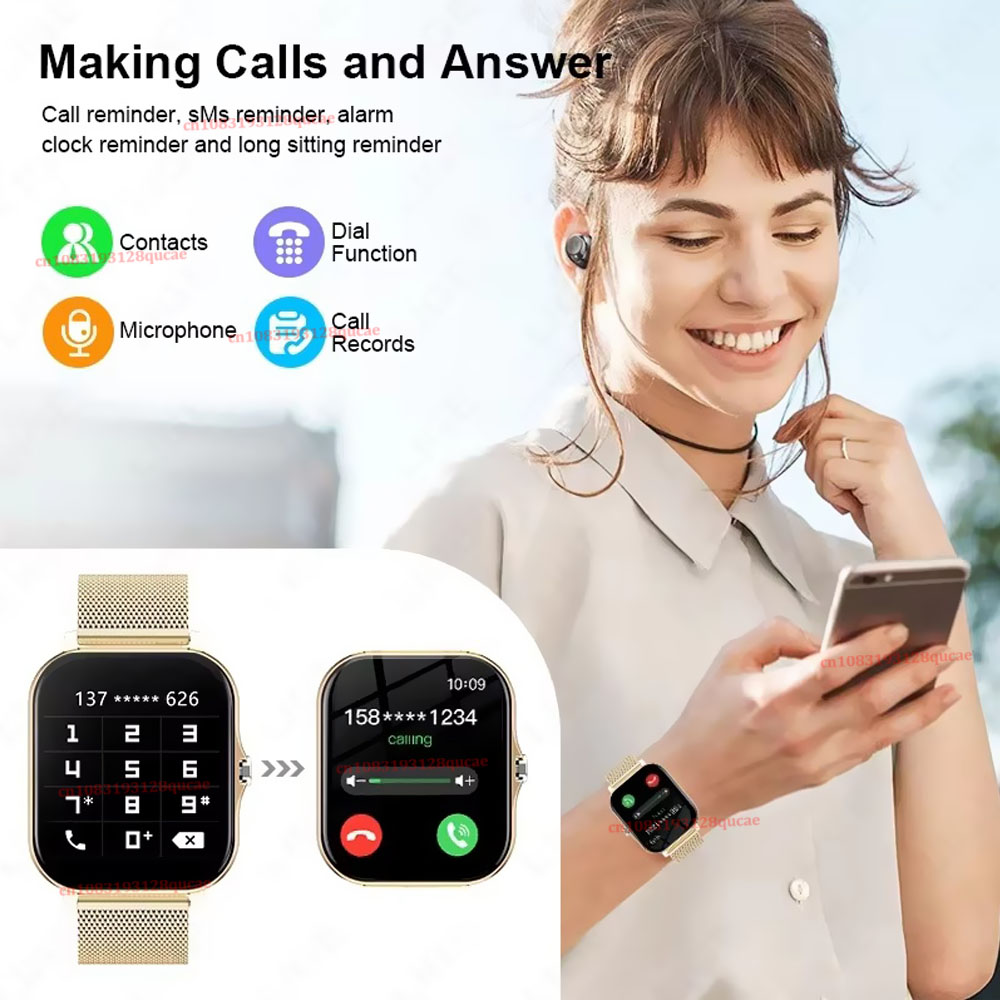 Reloj Inteligente de Última Ge - Smartwatch Latest Watches For Women reseña y precio