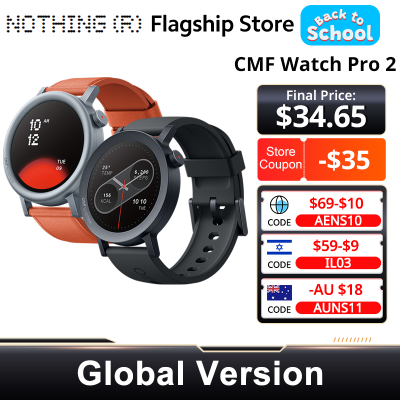 CMF by Nothing Watch Pro 2 Ver - Timex Watches Smartwatch reseña y precio