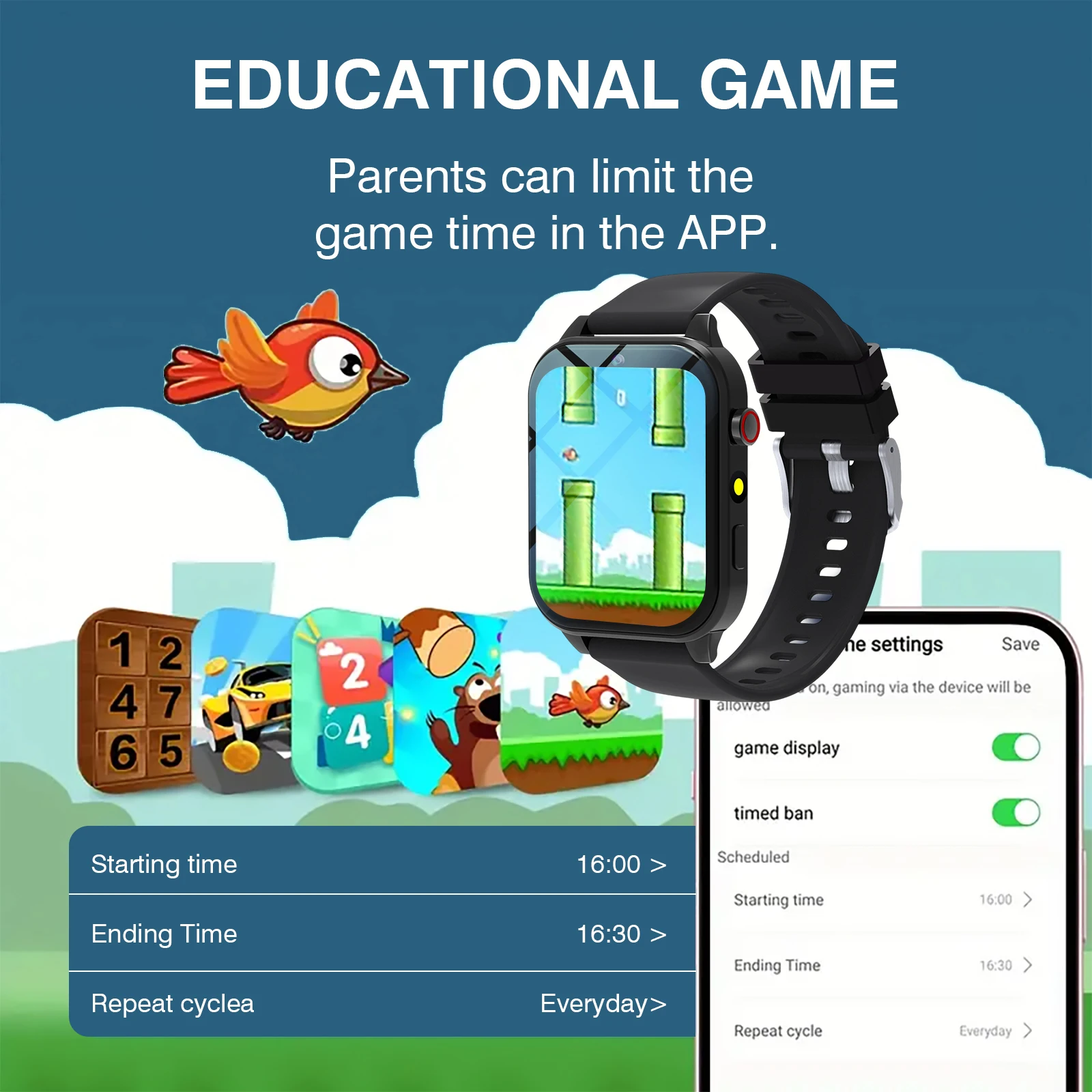Reloj inteligente para niños,  - Smartwatch Watches For Kid Boy reseña y precio