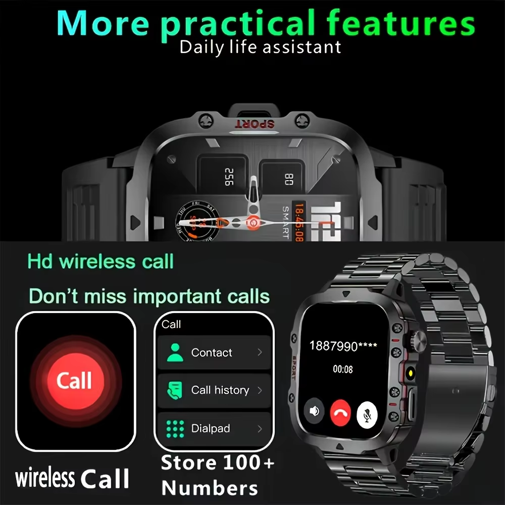 Reloj Inteligente para Hombre, - Smartwatch Watches Gift For Men reseña y precio