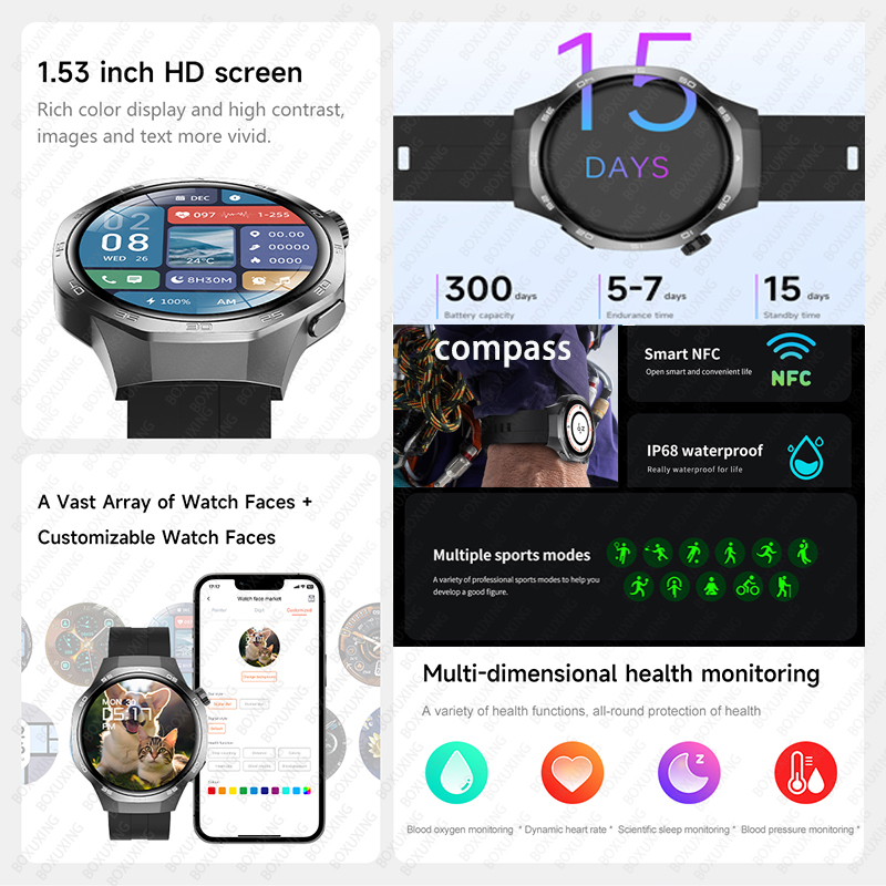 2025 nuevo reloj 5 MAX reloj i - Smartwatch Watches Gift For Men reseña y precio