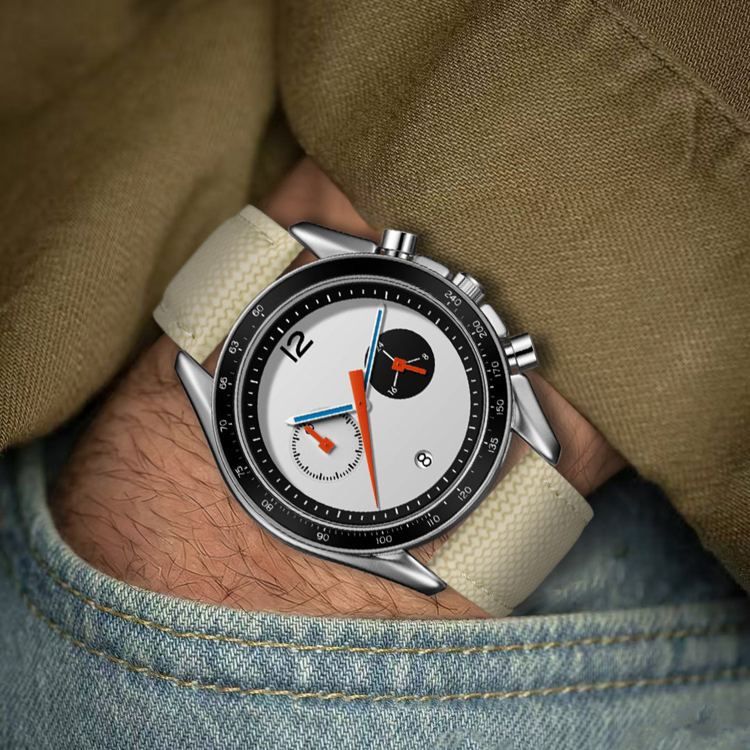 Reloj Cronógrafo de Carreras V - Smartwatch Watches Gift For Men reseña y precio