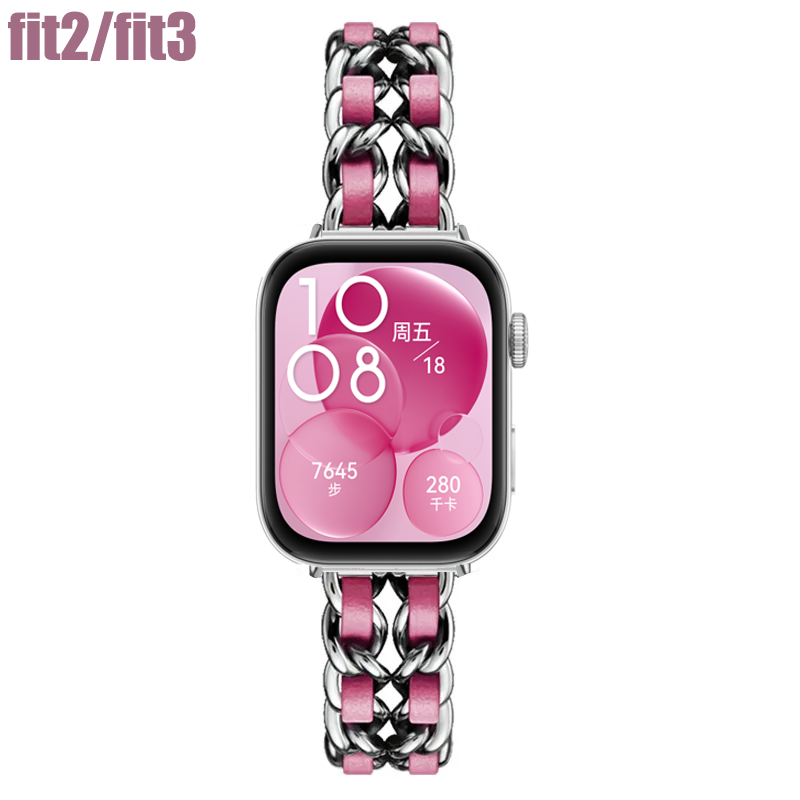 Correas de cuero + Metal para  - Smartwatch Samsung Watches For Women reseña y precio