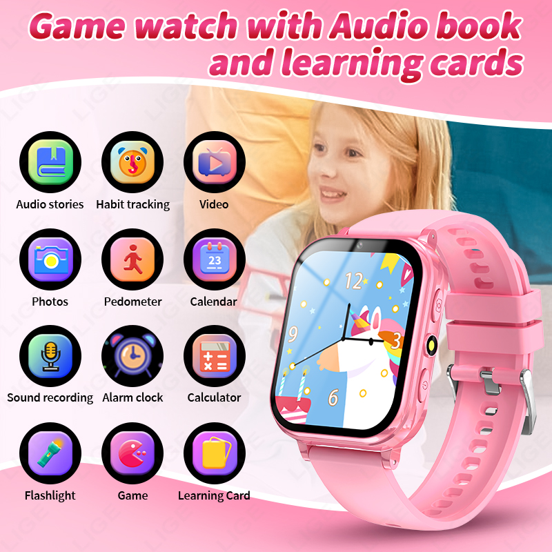 Reloj inteligente LIGE para ni - Smartwatch Watches For Kid Boy reseña y precio