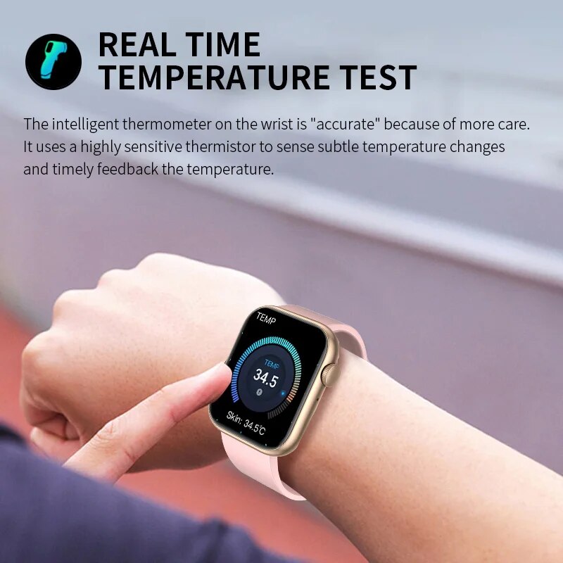 LIGE-reloj inteligente para ho - Smartwatch Watches For Men Digital reseña y precio