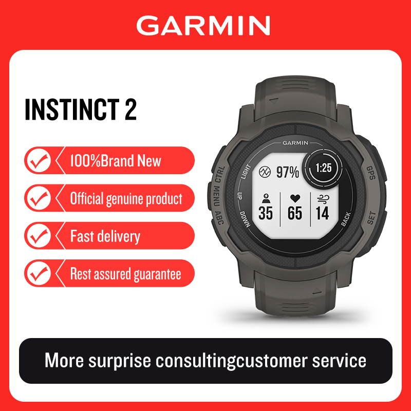Reloj Deportivo Garmin Instinc - Timex Watches Smartwatch reseña y precio