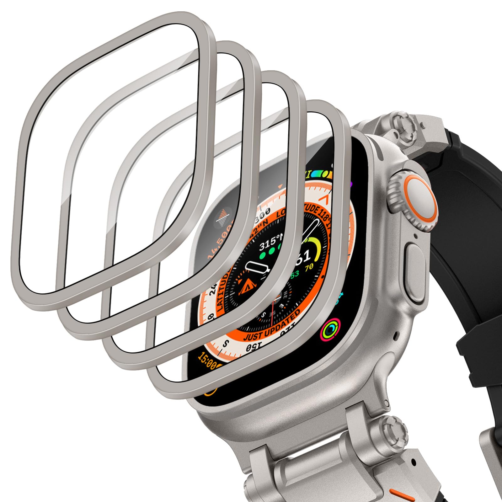 Funda de aleación de aluminio  - Smartwatch Watches Gift For Men reseña y precio