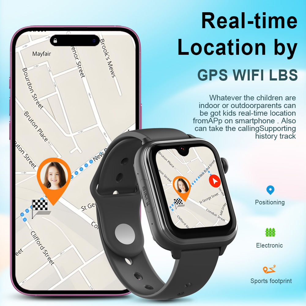 Wonlex KT37 GPS reloj intelige - Smartwatch Watches Kids reseña y precio